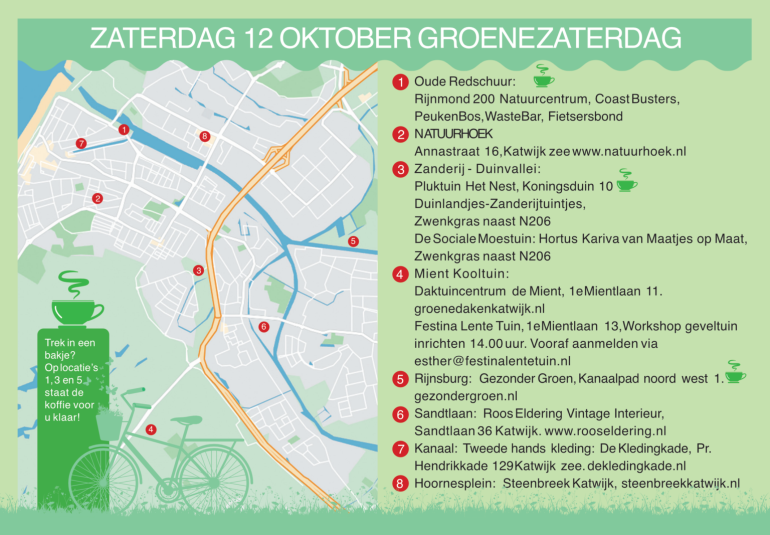 Groen Zaterdag Katwijkse Duurzaamheids Week 2024