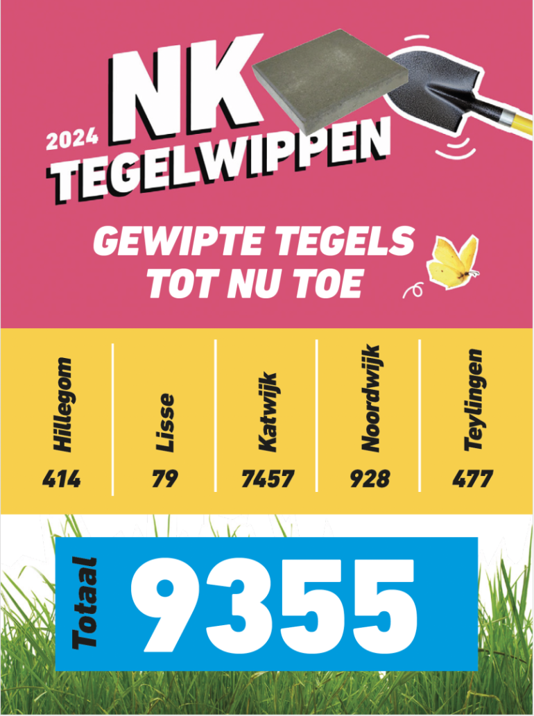 Tegelwippers, opgelet! Doe mee en win een regenton