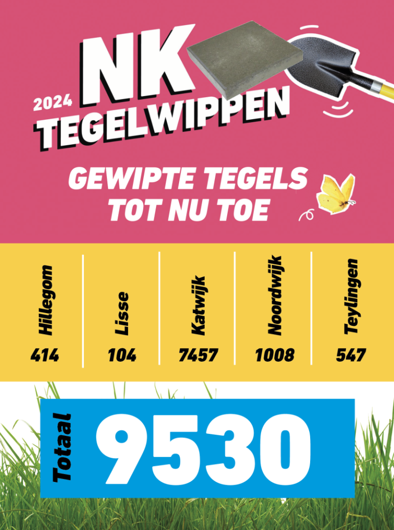 Tegelwippers, opgelet! Doe mee en win een regenton