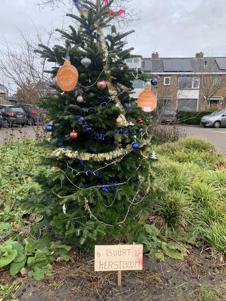 Vraag nu de BuurtKracht kerstboom aan!